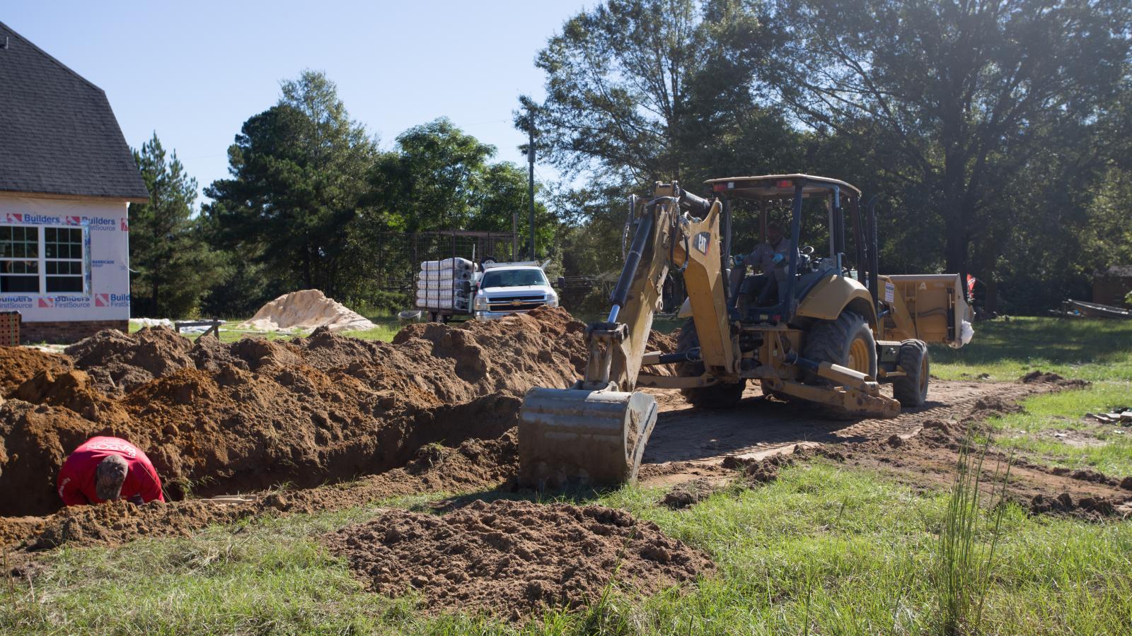FJ Rabon Septic System Installation 